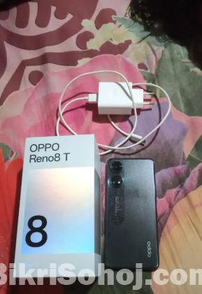 Oppo reno 8t (used)